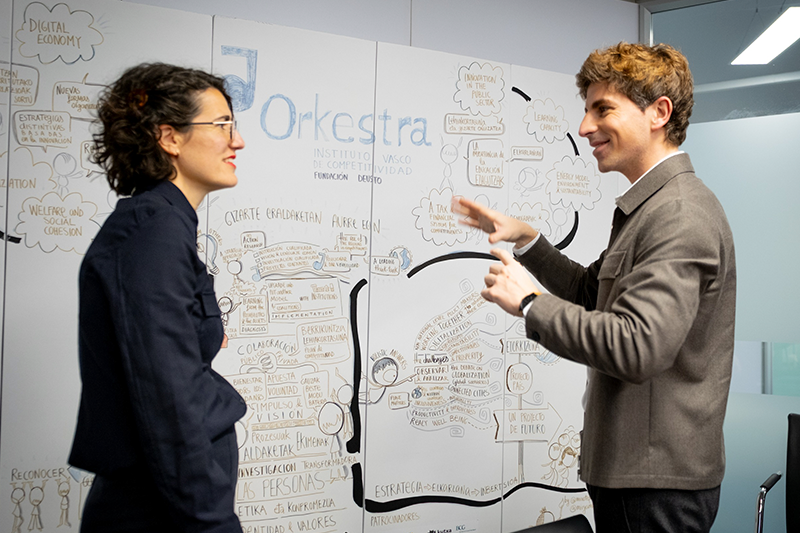 James Wilson y Ceri Morgan