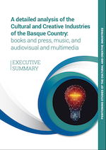 A detailed analysis of the Cultural and Creative Industries of the Basque Country: books and press, music, and audiovisual and multimedia